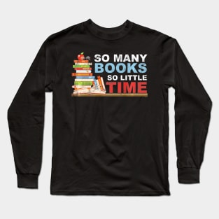 Love Reading a Book Novel Lover Art Long Sleeve T-Shirt